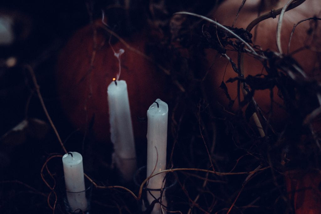 Blown out Halloween candles - freestocks.org - Free stock photo on The Manifesting Light